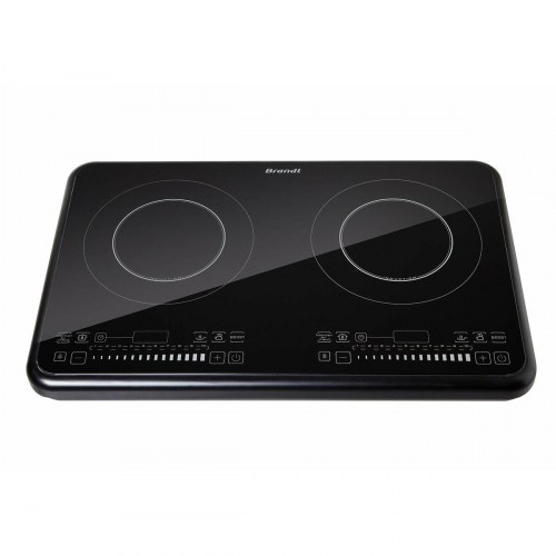 Brandt TI2FSOFT fritstående induktionskogeplade - 2 zoner, 3.400 W, sort