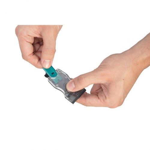 Wolfcraft skraber 4287000 - kompakt plastskraber med 2 klinger