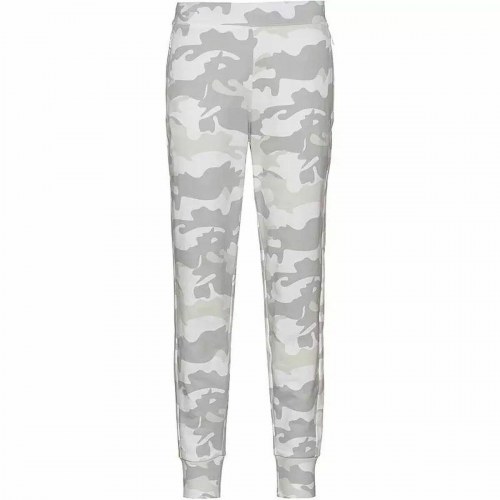 Calvin Klein lange sportsbukser dame - Printed, hvid, M