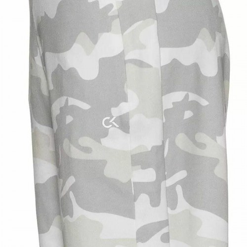 Calvin Klein lange sportsbukser dame - Printed, hvid, M