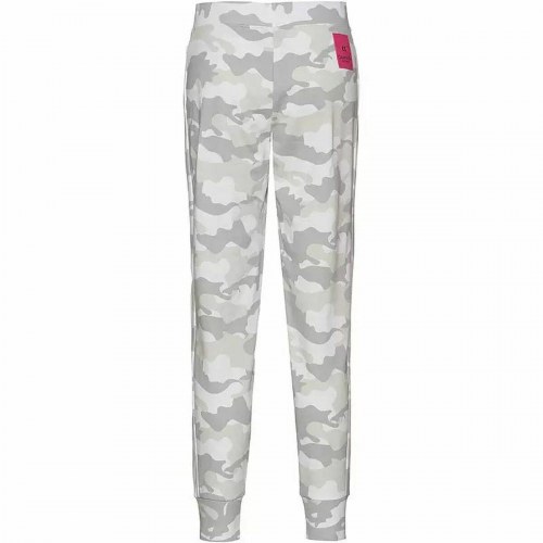 Calvin Klein lange sportsbukser til dame - hvid camo, str. S