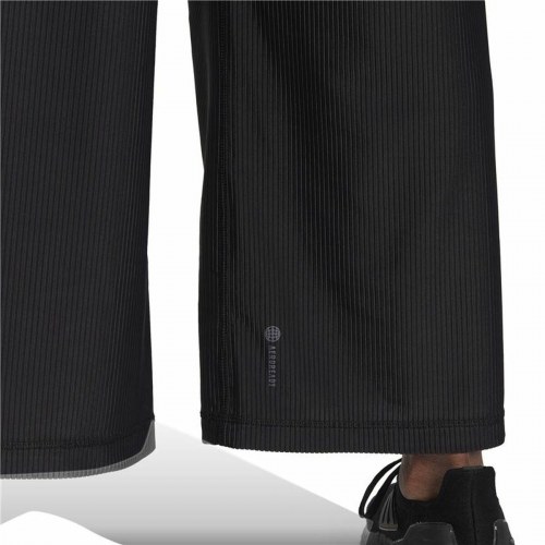 Lange sportsbukser Adidas Stu 7/8 Dame Sort - M