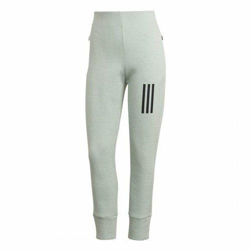 Lange sportsbukser Adidas Mission Victory High-Waist Dame Beige - XS