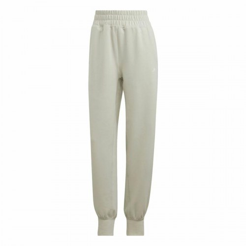 Lange sportsbukser Adidas Aeroready Studio Dame Beige - M