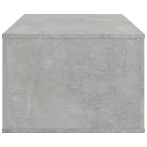 Sofabord 100x50,5x35 cm konstrueret træ betongrå