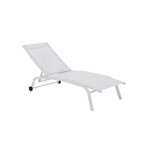 Ležalnik Med hjul PVC Aluminium (187,5 x 64 x 97 cm)