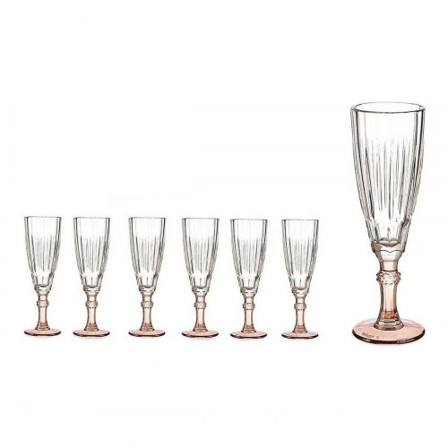 Vivalto champagneglas Exotic, brun krystal, 170 ml