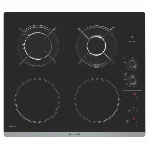 Kogeplade med induktion Brandt BPI6413BM, 58 cm