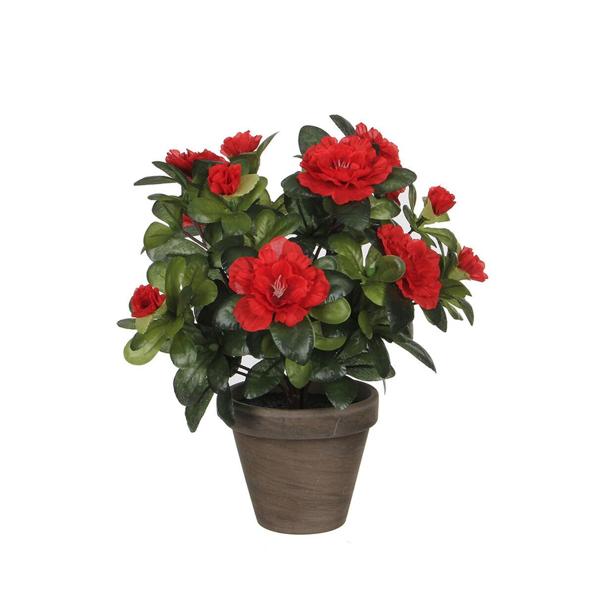Mica Decorations Kunstig Azalea I Potte Rød 105 × 215 × 15 Cm