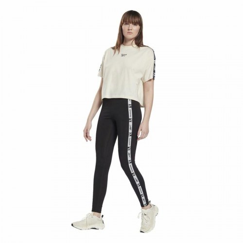 Sport leggins til kvinder Reebok TE Tape Sort - M