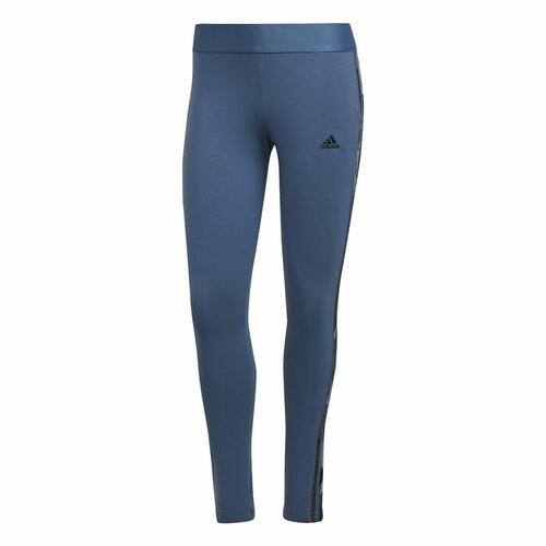 Sport leggings til kvinder Adidas Loungewear Essentials 3 Stripes Blå XL