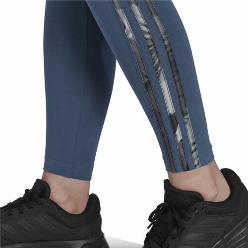 Sport leggings til kvinder Adidas Loungewear Essentials 3 Stripes Blå XL