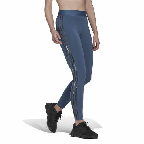 Sport leggings til kvinder Adidas Loungewear Essentials 3 Stripes Blå XL