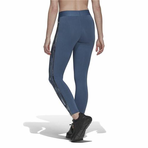 Sport leggings til kvinder Adidas Loungewear Essentials 3 Stripes Blå XL