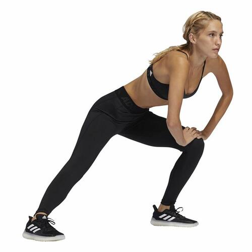 Sport leggings til kvinder Adidas Badge of Sport Techfit Sort XS