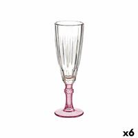 Champagneglas Krystal Pink 6 enheder (170 ml)