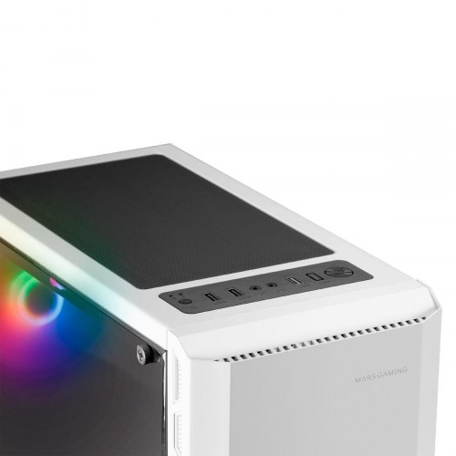 PC kabinet ATX Mars Gaming MCX2W - Hvid Midi-Tower