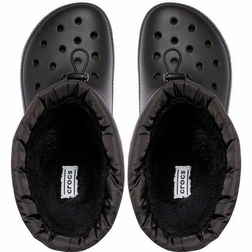 Træsko Crocs Classic Neo Puff Sort 39-40