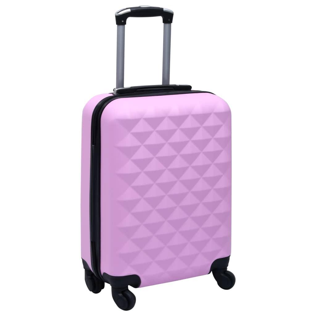 Hardcase-kuffert ABS pink