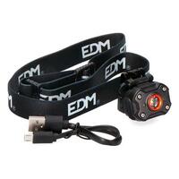 LED Pandelampe EDM 8 W Sort 400 lm