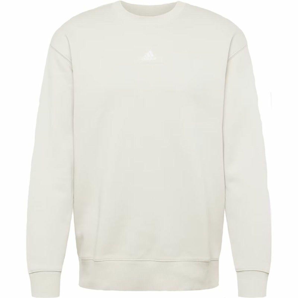 Billede af Sweaters uden Hætte til Mænd Adidas FeelVivid Drop Shoulder Beige L