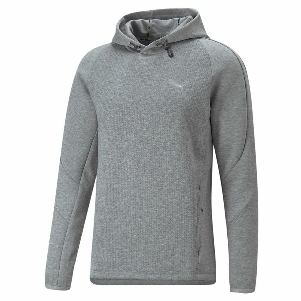 Hættetrøje til Mænd Puma Evostripe Grå - XL