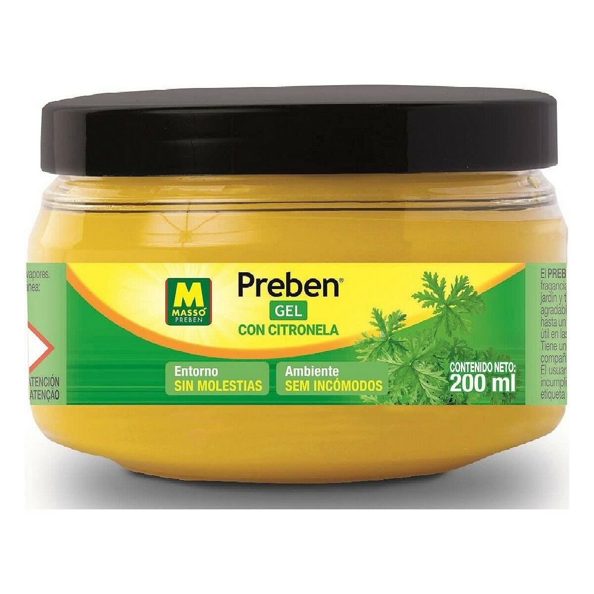 Massó Preben myggeskræmmer gel med citronella - 200 ml