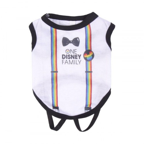 Disney Hundetøj T-shirt Pride - XXS, hvid bomuld
