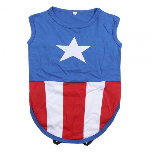 Hund T-shirt The Avengers - XXS, blå bomuld