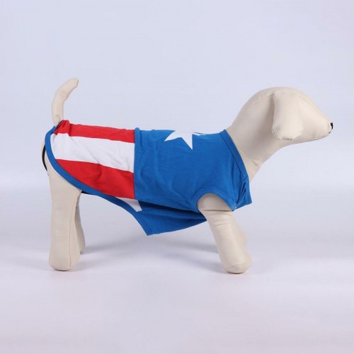 Hund T-shirt The Avengers - XXS, blå bomuld