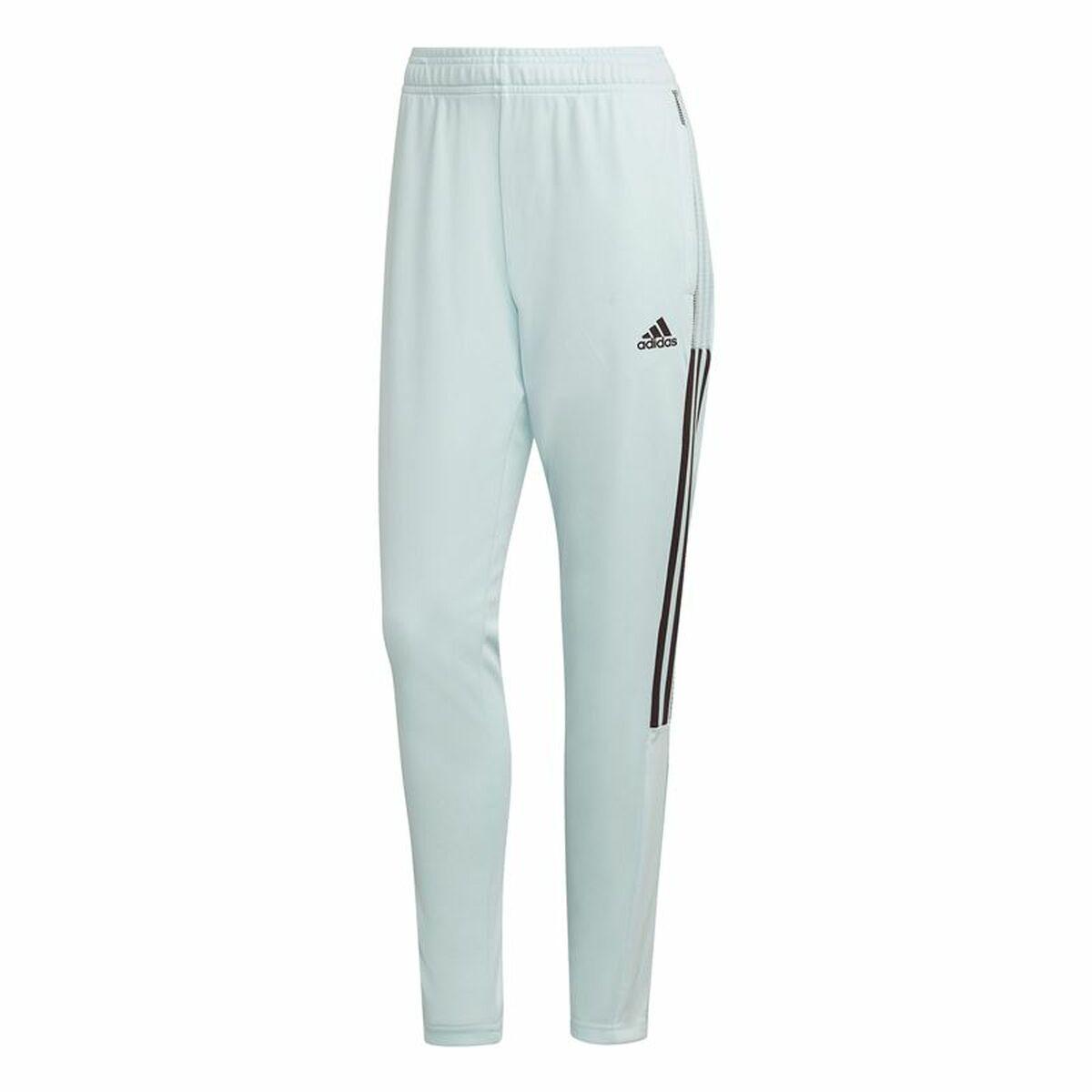 Lange sportsbukser Adidas Tiro Tk Dame Cyan L