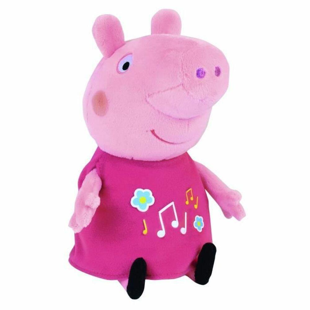 Jemini Peppa Pig musikbamse - pink 25 cm