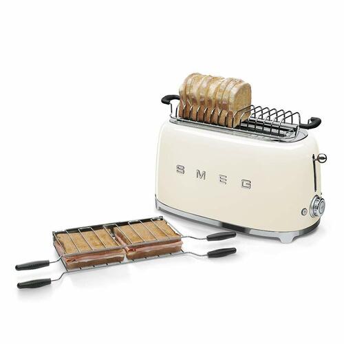 Brødrister Smeg TSF02CREU Hvid 1500 W