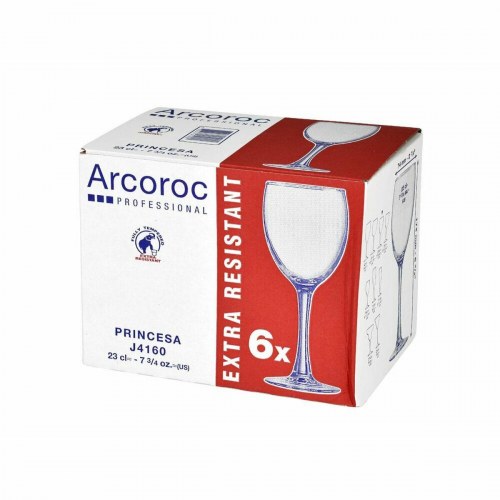 Arcoroc Princess vinglas 23 cl - 6 stk.
