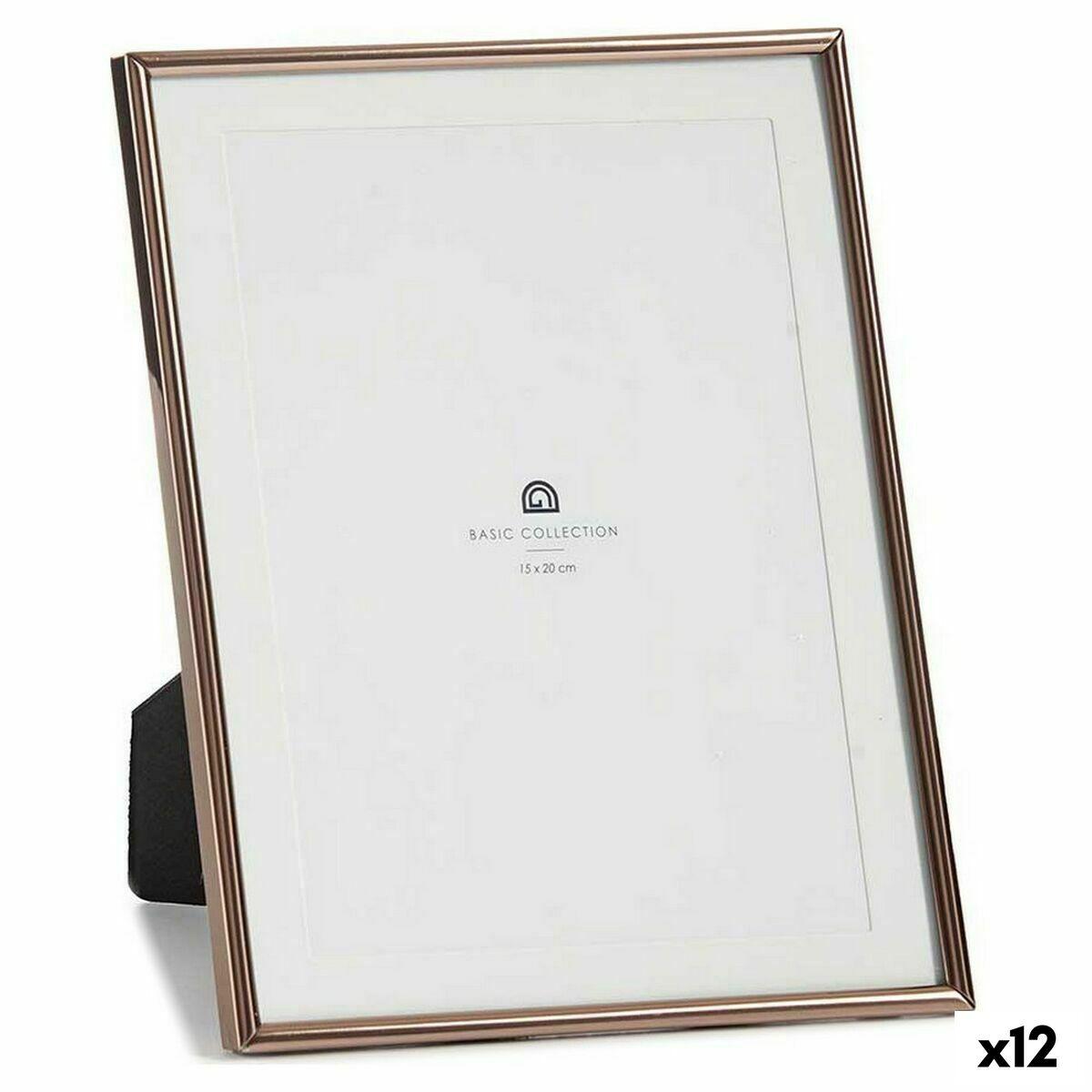 Fotoramme Krystal Stål Kobber 13 X 23 X 184 Cm 12 Enheder