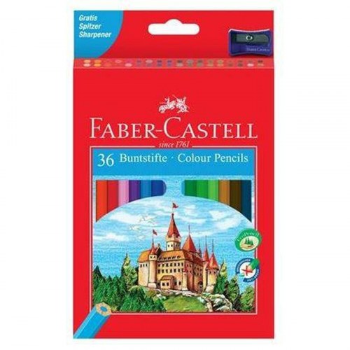 Faber-Castell farveblyanter - multifarvet, 4 pakker (36 stk.)