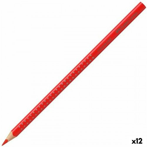 Faber-Castell akvarelblyanter - Flammende Intens Rød, 12 stk.