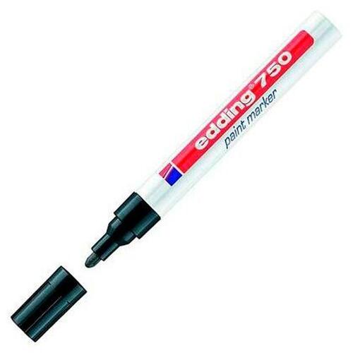Sprittusch Edding 750 Sort (10 enheder)