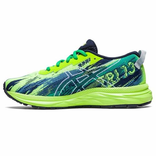 Løbesko til børn Asics Gel-Noosa Tri 13 GS Limegrøn 35