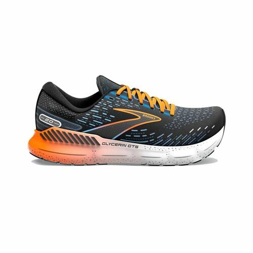 Løbesko til voksne Brooks Glycerin GTS 20 Sort 45.5