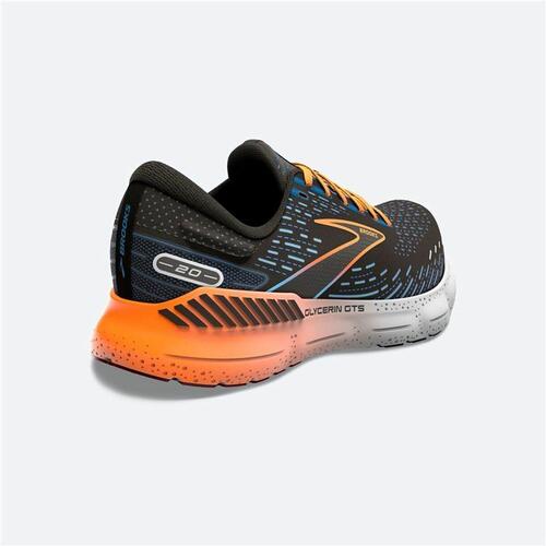 Løbesko til voksne Brooks Glycerin GTS 20 Sort 45.5