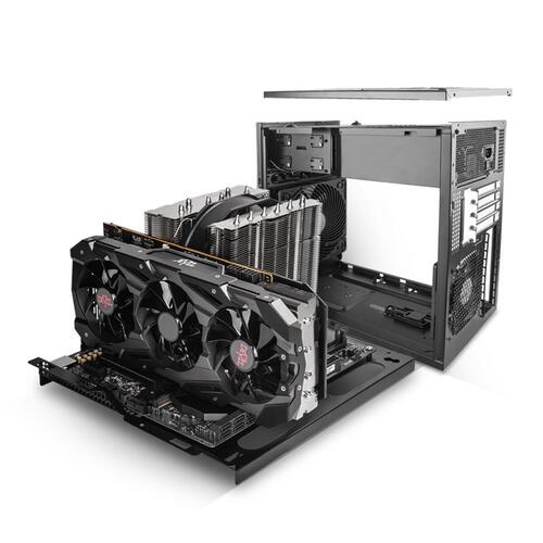 ATX Semi-tårn kasse Silverstone CS330