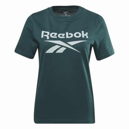 Kortærmet T-shirt til Kvinder Reebok Identity Cyan - M