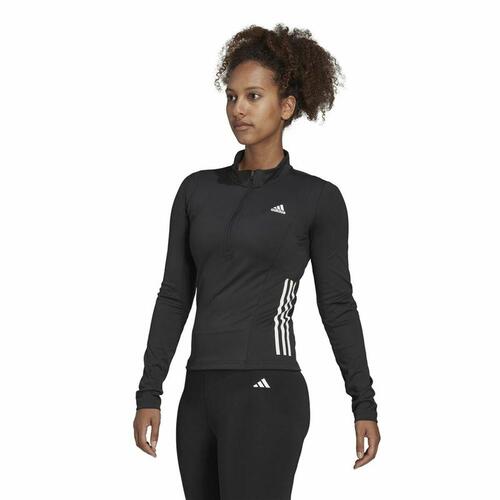 Kvinde Langærmet T-Shirt Adidas Sort L