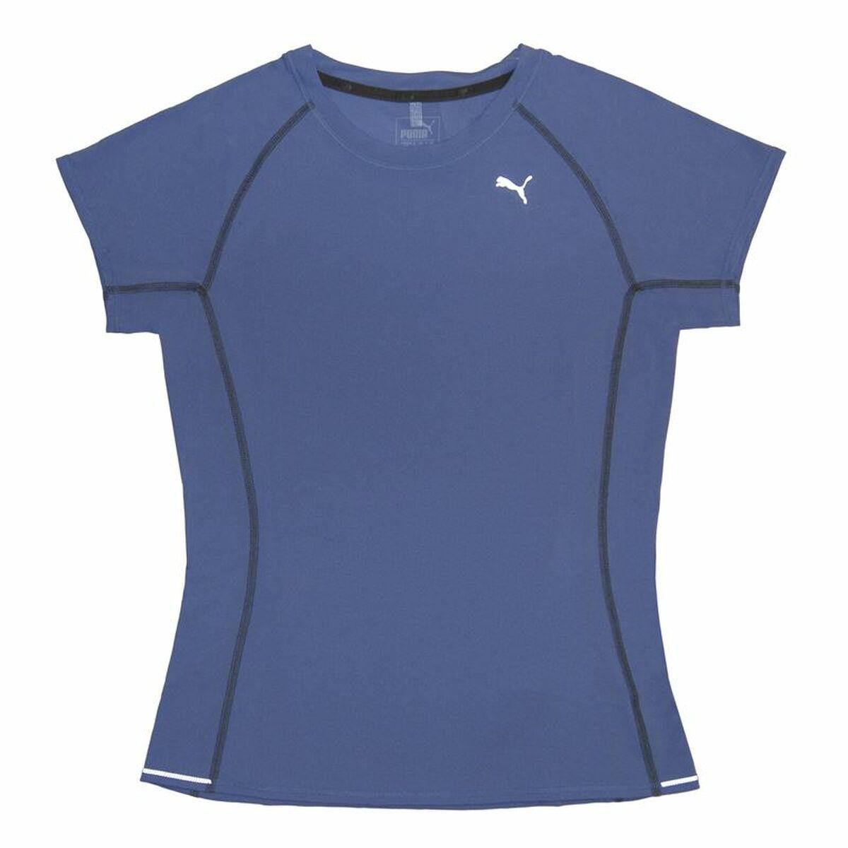 Kortærmet T-shirt til Kvinder Puma Pe Running Tee Blå - L