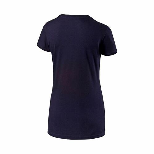 Puma Style Athl Tee dame T-shirt, mørkeblå - XS