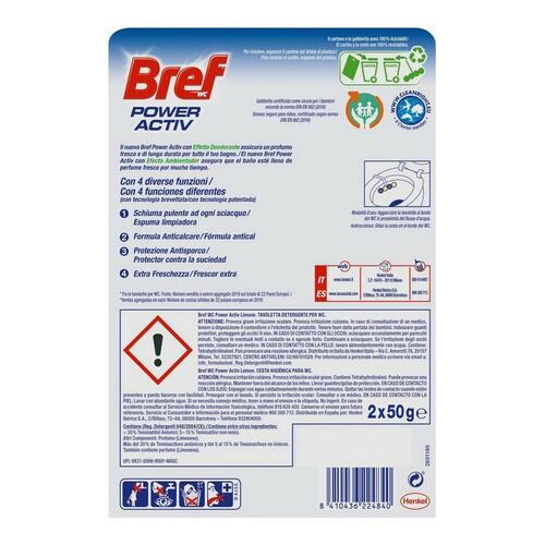 Renser WC Bref Power Activ Citron (2 uds)