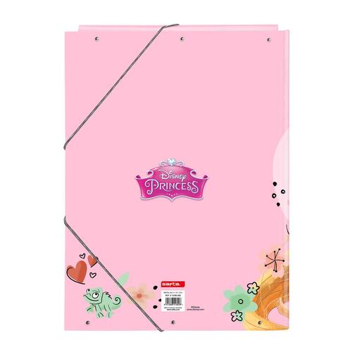 Organiser mappe Princesses Disney Magical Beige Pink A4