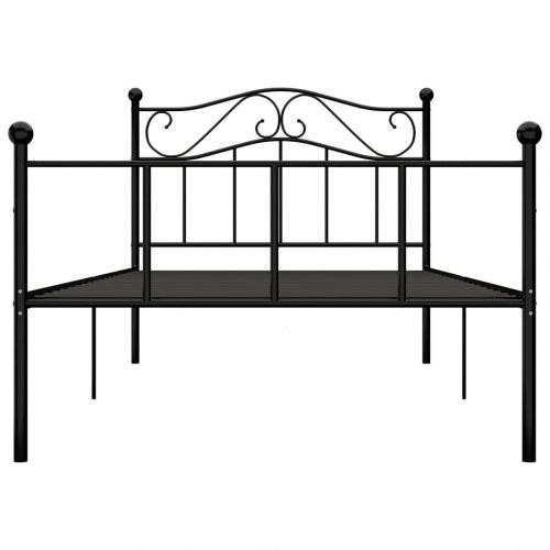 Sengestel 100x200 cm metal sort