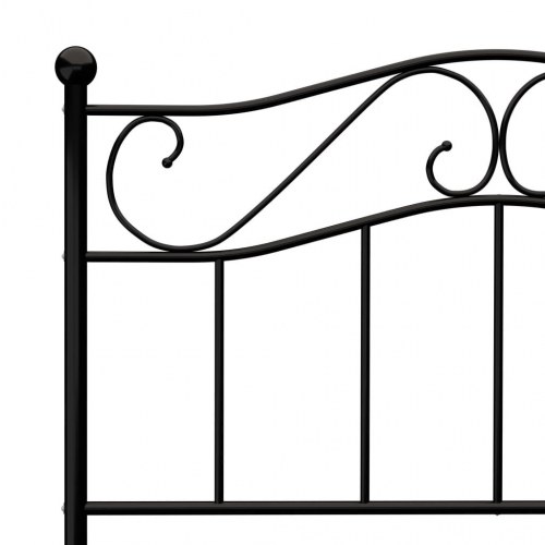 Sengestel 100x200 cm metal sort
